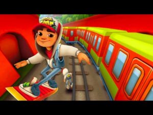 1 Hora de SUBWAY SURFERS - Diversión Surfistas del Subterráneo entre Trenes - Videos para Niños