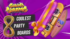 8 Coolest Party Boards | Subway Surfers | SYBO TV
