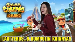 Ani Nurhayani Main Subway Surfer Iceland!! Super Seru!! *Ani Nge-GAME