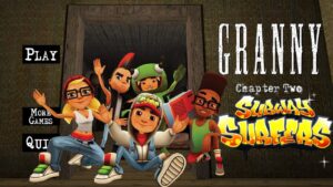 Granny is Subway Surfers and Grandpa is Subway Surfers Jake | Granny Chapter Two Subway Surfers