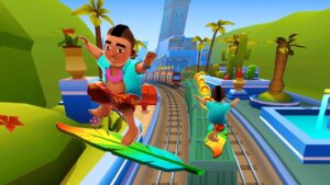 Izzy Aloha Outfit Và Ván Trượt Birdie Rio Board - Subway Surfers Marrakesh Update