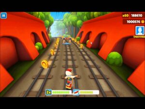 Jugando Subway Surfers !