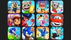 Minion Rush | Talking Tom Gold Run | Hero Dash | Jetski 2 | Subway Surfers | Sonic Dash (12 in 1)
