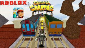 SLENDERMAN CHƠI THỬ SUBWAY SURFERS TRONG ROBLOX