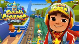 SUBWAY SURFERS GAMEPLAY PC HD 2021 - MARRAKESH - JAKE STAR OUTFIT SCARAB BOARD