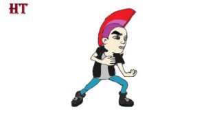 Subway Surfers Drawing - How to draw Spike from Subway surfers