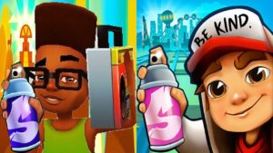 Subway Surfers Las Vegas 2021 FRESH vs 3D FRESH Subway Runner Gameplay HD