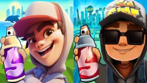 Subway Surfers Las Vegas 2021 Jake Dark Outfit vs 3D Jake Subway Surfing 2 Gameplay HD