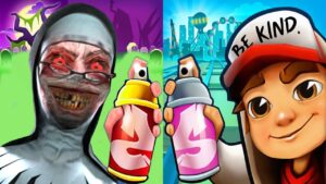 Subway Surfers Las Vegas 2021 Prince K vs Nun Run Gameplay HD