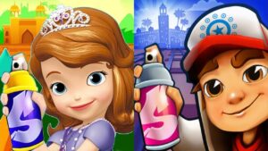 Subway Surfers Marrakesh 2021 Aina Blue Outfit vs Sofia Runner Gameplay HD