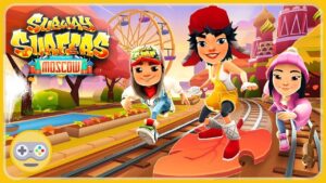 Subway Surfers Moscow. Сабвей Серферс Москва. Обновление игры. Русские серферы Алекс, Николай и Мими