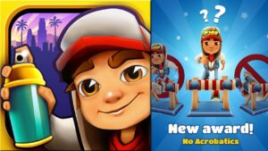 Subway Surfers - No Acrobatics Award