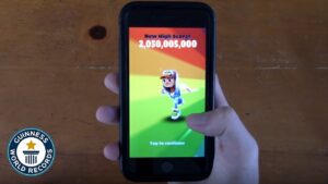 Subway Surfers OFFICIAL WORLD RECORD - 2,050,005,000 points
