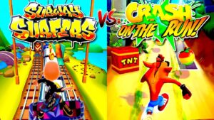 Subway Surfers VS Crash Bandicoot: On The Run | iOS /Android Gameplay