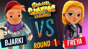 Subway Surfers Versus | Bjarki vs Freya | Iceland - Round 1 | SYBO TV