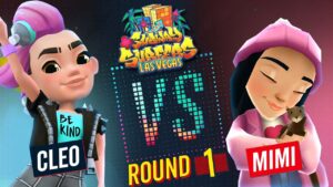 Subway Surfers Versus | Cleo VS Mimi | Las Vegas - Round 1 | SYBO TV