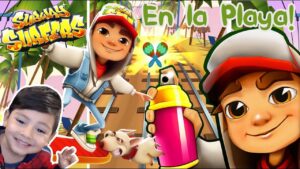 Subway Surfers en la Playa | Subway Surfers Wold Tour | Juegos para niños