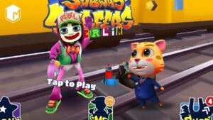Subway Surfers vs New Talking Cat Runner - Gameplay Walkthrough - Funny Cat vs Crazy Jake