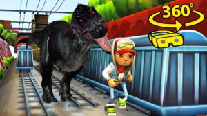 Subway Surfers vs T-rex 360° - VR/360° Experience