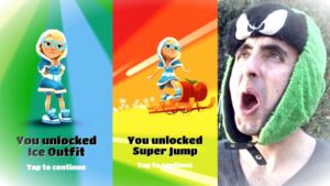 Unlocking Ice Outfit and Super Jump on Subway Surfers!
