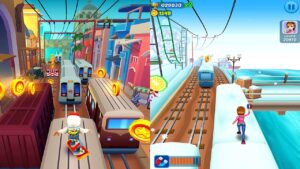 WHO WILL WIN?? Subway Princess Runner & Subway Surfers - On Train Run | Android/iOS Gameplay HD