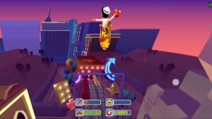 Bug Volando alto en Subway Surfers las Vegas.