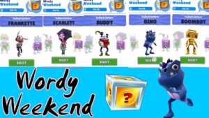 FINDE APALABRADOS SUBWAY SURFERS 2021 💢🏃wordyWeekend🏃💢 P2