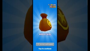 How To Unlock 4000 Coins In Subway Surfers || Subway Surfers Christmas || Mumbai India#shorts
