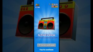 How To Unlock Fresh Stereo In Subway Surfers || Subway Surfers Christmas || Mumbai India#shorts
