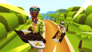 Lauren Pilot Outfit Và Ván Trượt Eagle Washington D.C. Board - Subway Surfers Marathon Berlin