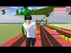 MAIN SUBWAY SURFER SAMA HULK - SAKURA SCHOOL SIMULATOR INDONESIA