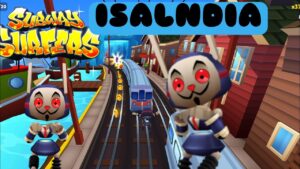 MARATHON subway surfers Islandia 2021.. Subway Surfers sobre el hielo
