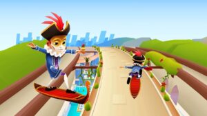 Marco Mask Outfit Và Ván Trượt Gondola Venice Board - Subway Surfers Marrakesh Update