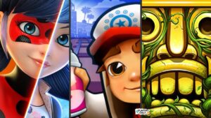 Miraculous Ladybug & Cat Noi‪r 🐞COSMO BUG VS Subway Surfers 🏄‍♀️ Vs Temple Run 2 👨‍🚀 SKY SUMMIT