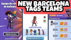 Nuevos integrantes en mi equipo de relevos... Subway Surfers Barcelona