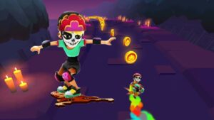 Olivia Derby Macabre Outfit Và Ván Trượt Moose Vancouver Board - Subway Surfers Mexico Update