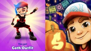 SUBWAY SURFERS HALLOWEEN 2021 : UNLOCKING LUCY GOTH OUTFIT