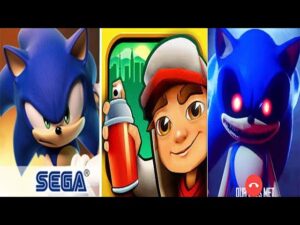 Sonic Forces vs Subway Surfers vs SONIC EXE Call Prank
