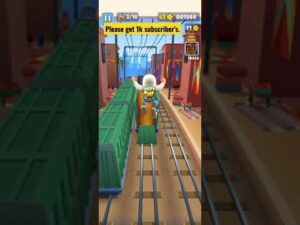 Subway Surfers Gameplay 🎮. #shorts #yalili #J #subwaysurfers