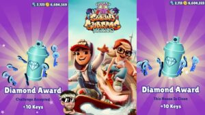 Subway Surfers Halloween Spooky Diamond Awards