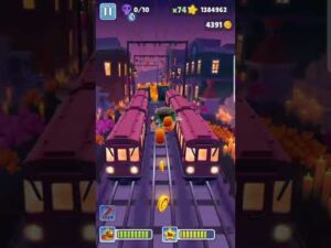 Subway Surfers Halloween! Subway Surfers Mexico Gameplay  #Shorts