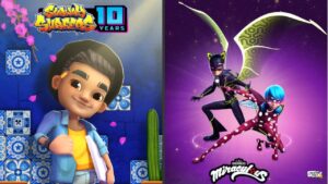 Subway Surfers 🏄‍♀️MARRAKESH 2021 Vs Miraculous Ladybug & Cat Noi‪r 🐞Play w/ COSMO BUG & ASTRO CAT