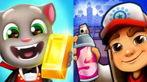 Subway Surfers MARRAKESH 2021 vs Talking Tom Gold Run - iPad Gameplay 2021