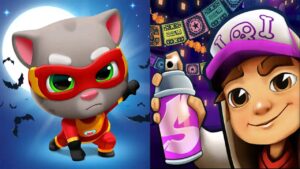 Subway Surfers MEXICO VS Talking Tom Hero Dash Gameplay