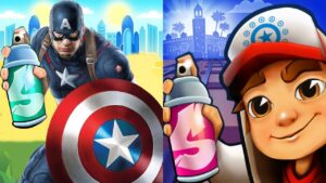 Subway Surfers Marrakesh 2021 Jake Star Outfit vs Captain America Gameplay HD
