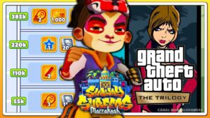 Subway Surfers Marrakesh 2021 | Trilogia GTA  Remasterizada | Recorde com Sun Rogue