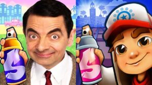 Subway Surfers Marrakesh 2021 vs Mr Bean Run Gameplay HD