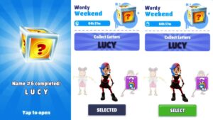 Subway Surfers: Marrakesh - Wordy Weekend Lucy - Gameplay