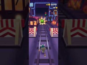 Subway Surfers Mexico 2021 - Collecting the letters "TRYM" #shorts