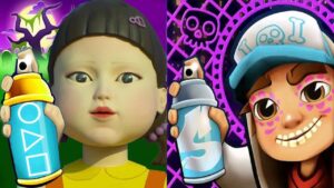 Subway Surfers Mexico 2021 Tricky Heart Outfit vs SQUID GAME Challenges Gameplay HD